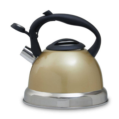 Zion Light Gold 3 Ltr Whistling Kettle