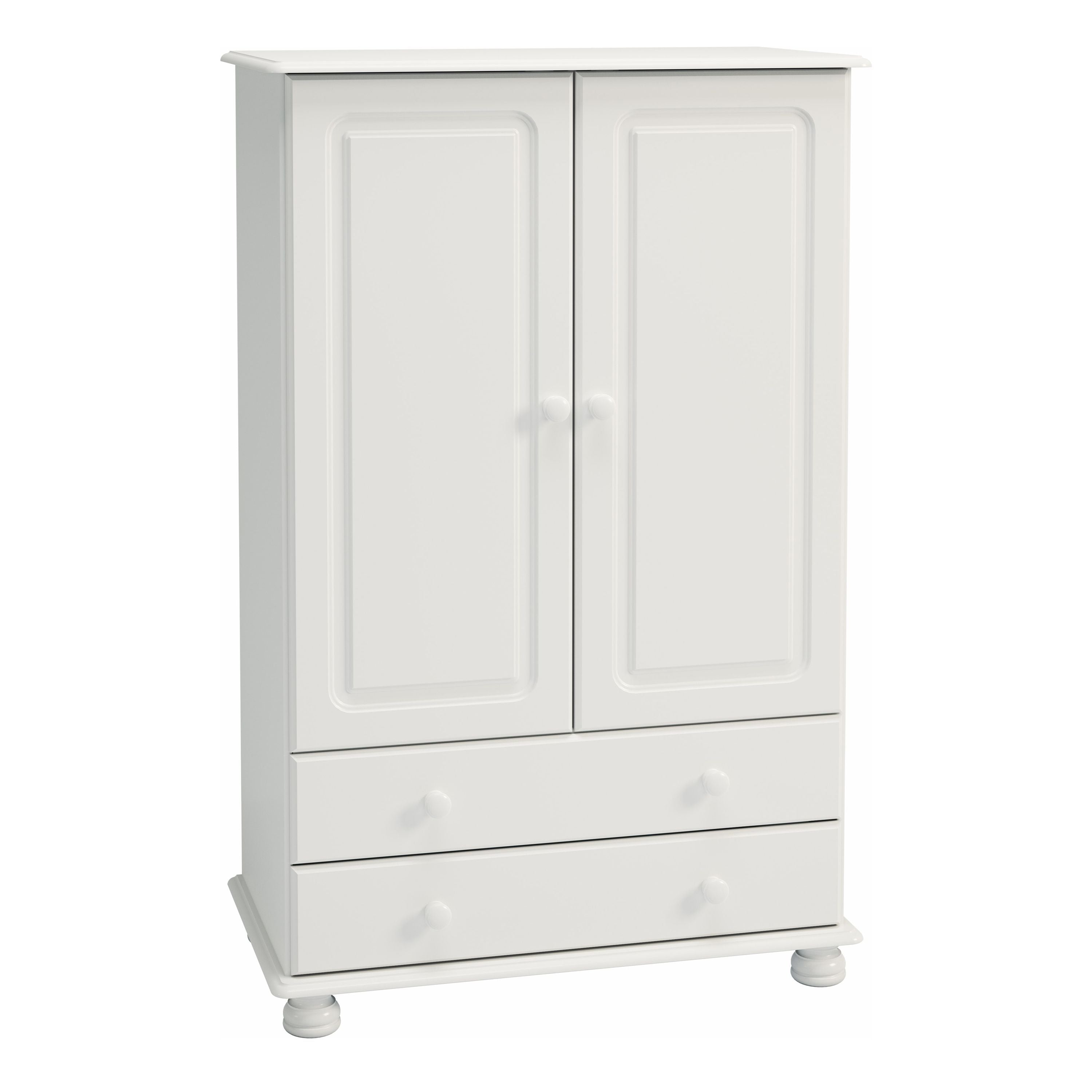 Richmond 2 Drawer Combi in Off White Furniture To Go Ltd