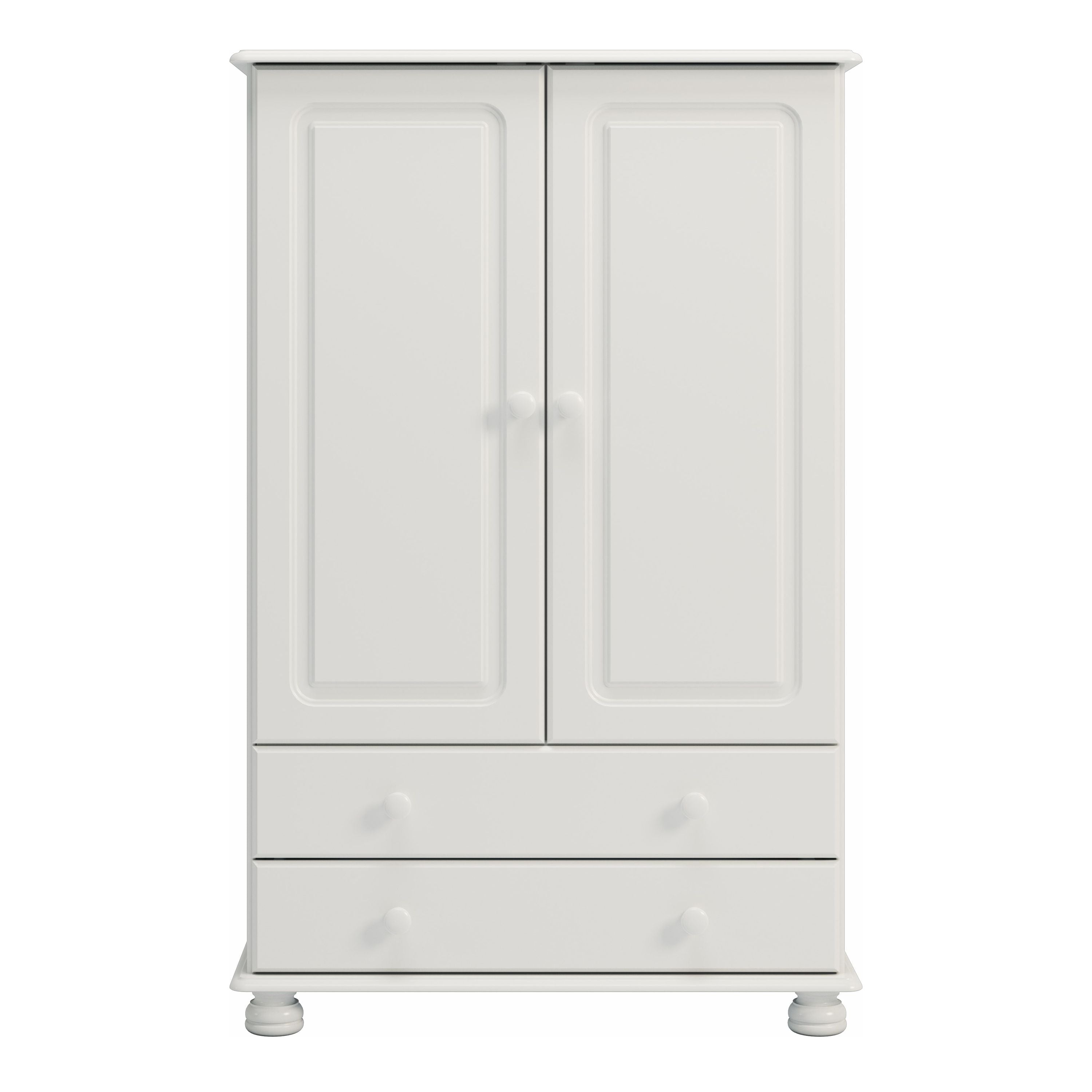 Richmond 2 Drawer Combi in Off White Furniture To Go Ltd