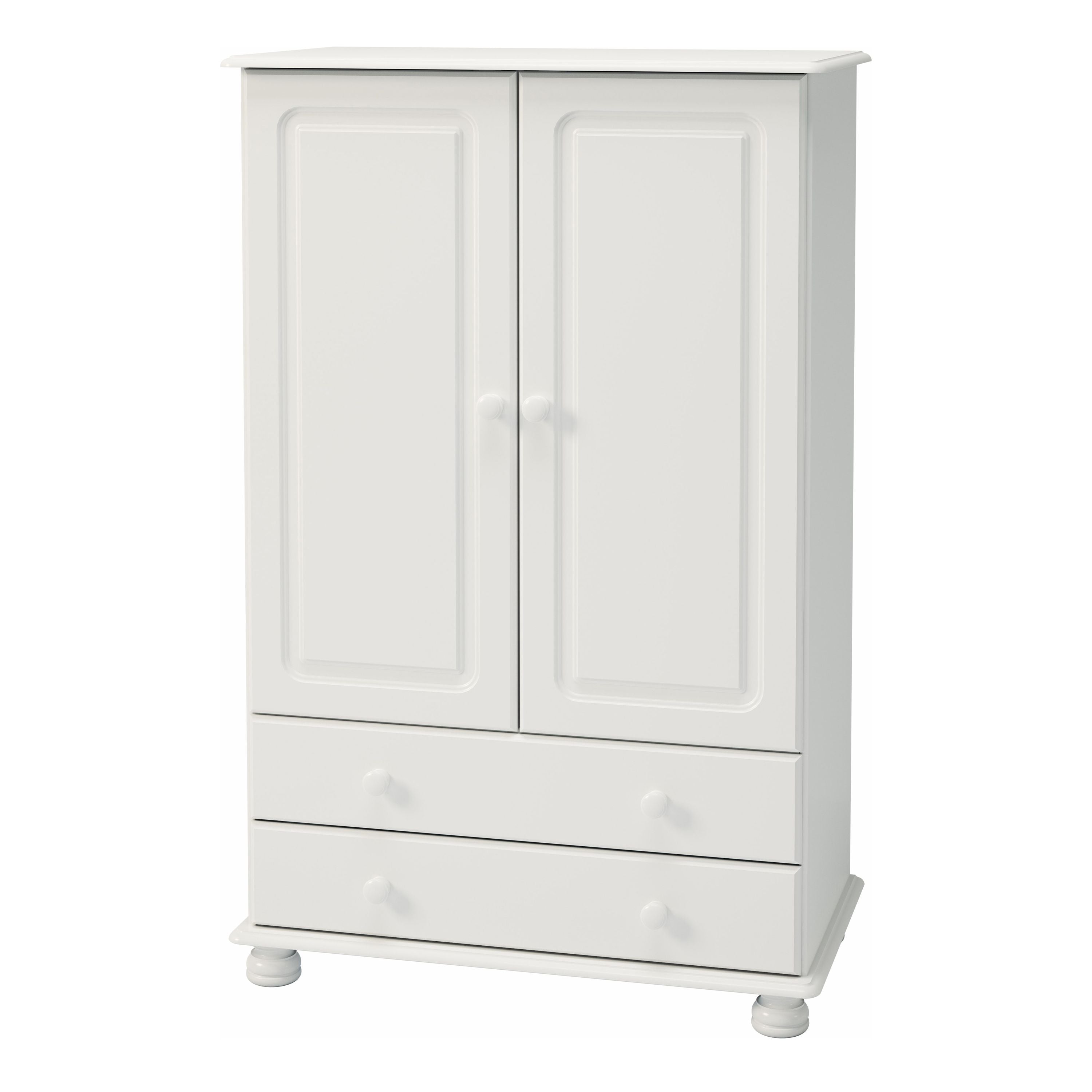 Richmond 2 Drawer Combi in Off White Furniture To Go Ltd