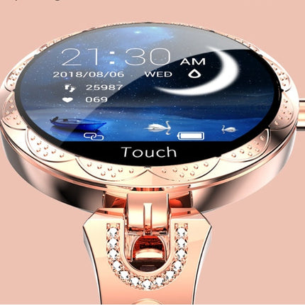 Women's Smart Watch - Waterproof Fitness Tracker with Heart Rate Monitor | Elegant Health & Activity Smartwatch