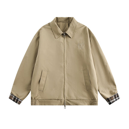 American Style Loose Jacket Trench Coat Same Style For Men And Women