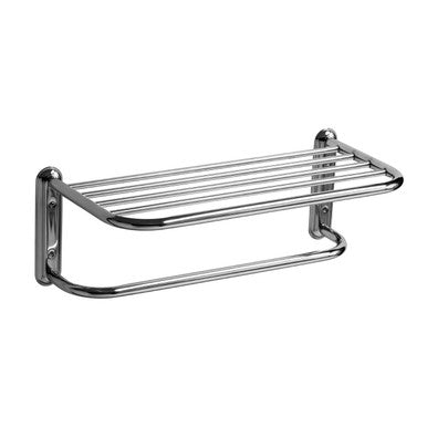 Dara Chrome Finish Wall Mountable Towel Shelf