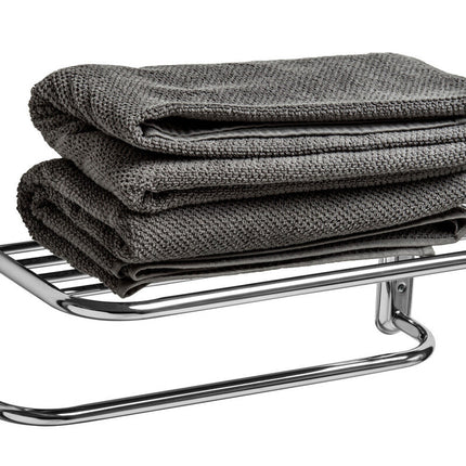 Dara Chrome Finish Wall Mountable Towel Shelf