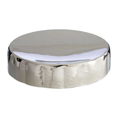 Hammered Bathroom Nickel Finish Soap Dish