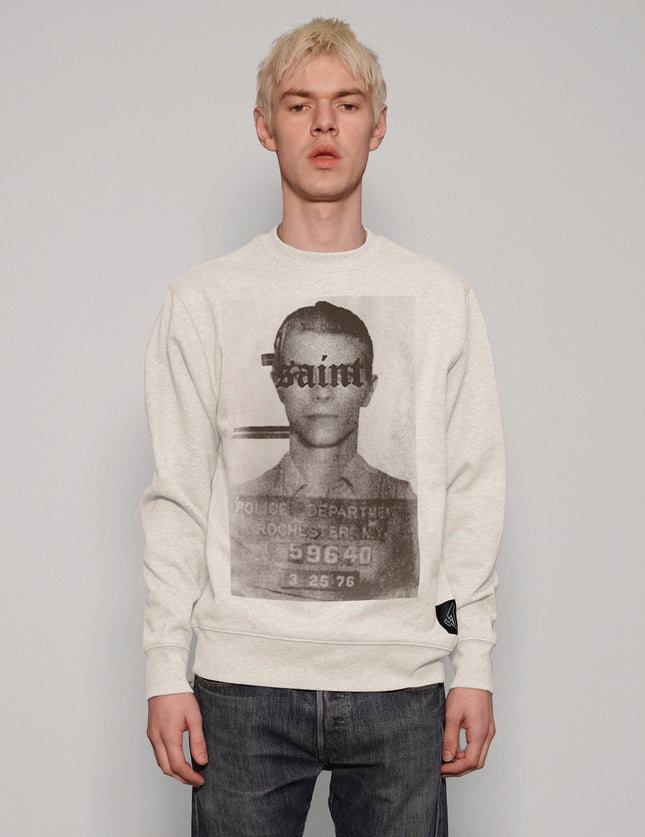 'Saint' Sweatshirt in Ecru