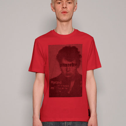 'Anarchy' T-Shirt in Red