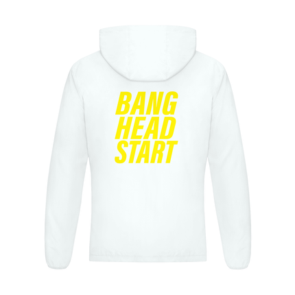 Soft Hooded Sports Jacket - Bang.Head.Start - blk/yel