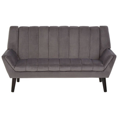 2 Seater Grey Sofa, Savina
