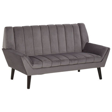 2 Seater Grey Sofa, Savina