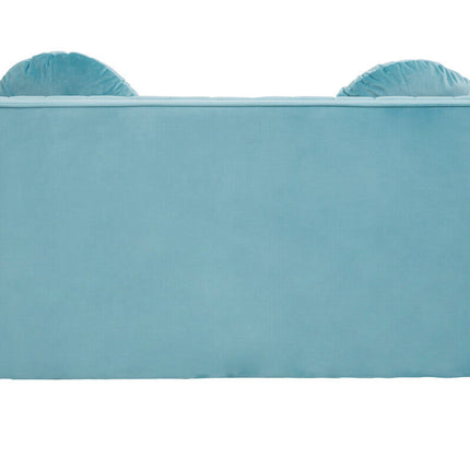 2 Seater Green Velvet Sofa, Farah