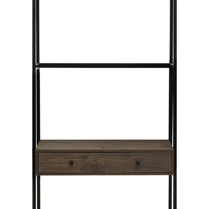 Bradbury Dark Oak Effect Open Wardrobe