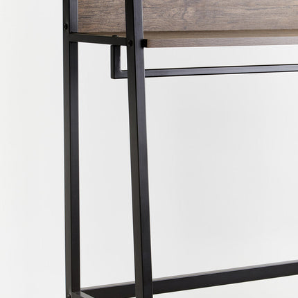 Bradbury Dark Oak Effect Open Wardrobe