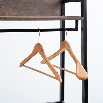 Bradbury Dark Oak Effect Open Wardrobe