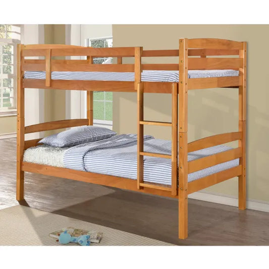 Tripoli Solid Wood Bunk Bed Antique Pine