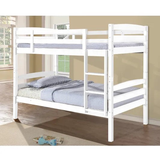 Tripoli Solid Wood Bunk Bed White