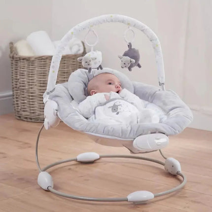 East Coast Counting Sheep Baby Bouncer - Grey
