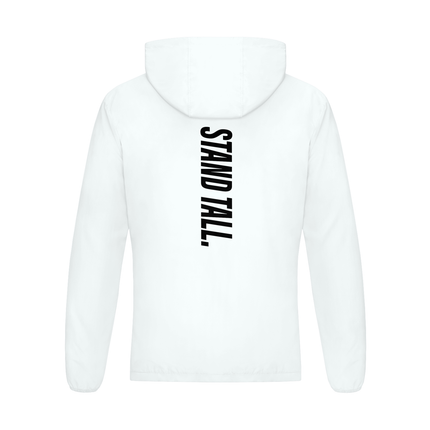 Soft Hooded Sports Jacket - Stand Tall Blk/wht