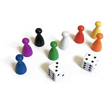 APOSTROPHE Games Create Your Own Opoly Board Game – Blank Game Board with Accessories, Blank Cards, Property Cards – 2+ Players, Ages 10+