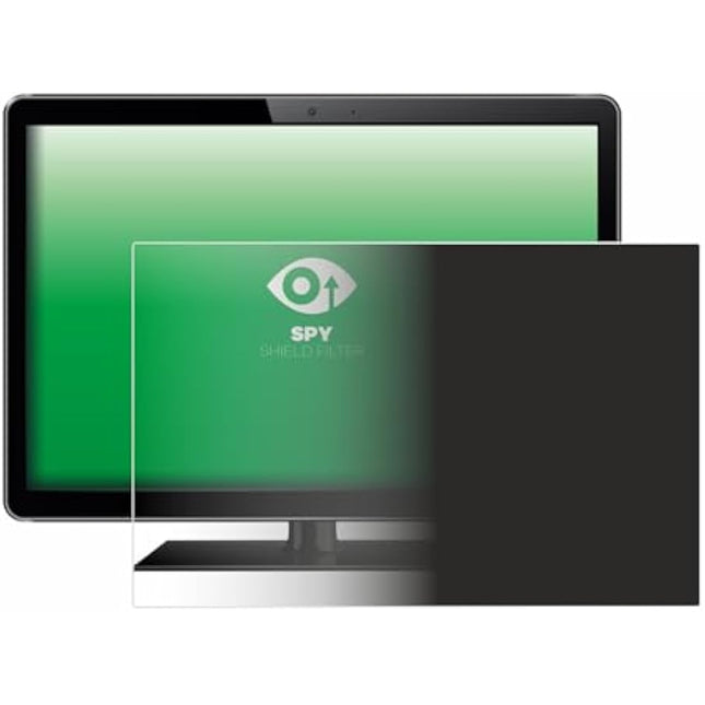 upscreen 15.6" Privacy Screen Filter & Protector for Industry Monitors with 15.6 inch (39.6 cm) [345 x 194 mm, 16:9] – Anti-Spy, Anti-Glare