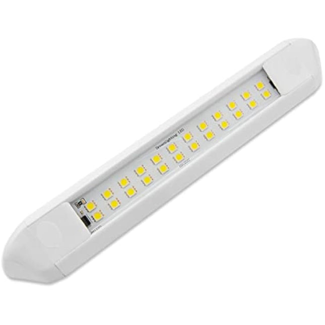Dream Lighting Caravan LED Lights 12v Exterior Campervan Motorhome Awning Porch Lighting Waterproof IP66 9.8inch Aluminum Bar White