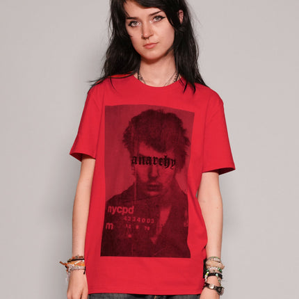 'Anarchy' T-Shirt in Red