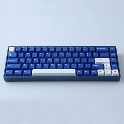 JakeTsai Clear Keycaps, 140 Keys Custom PC Transparent Keycaps Set for Gateron/Kailh/Akko Cherry MX Switches Mechanical Keyboard