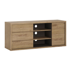 Shetland 1 Door 3 Drawer TV Cabinet