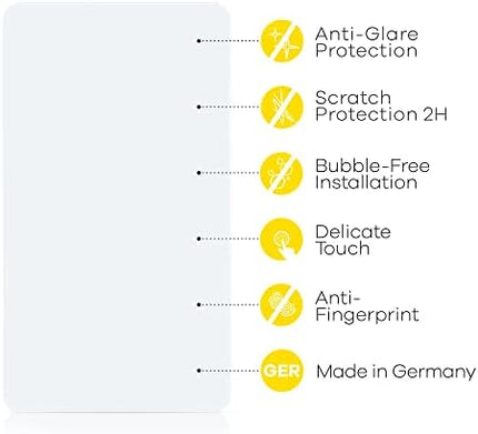 upscreen 27" Screen Protector Matte for Touchscreen PCs with 27.0 Inch (68.6 cm) [598 mm x 336 mm, 16:9] – Anti-Glare, Anti-Fingerprint