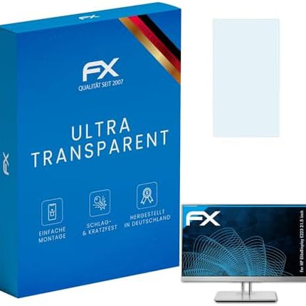 atFoliX Screen Protection Film compatible with HP EliteDisplay E223 21.5 inch Screen Protector, ultra-clear FX Protective Film