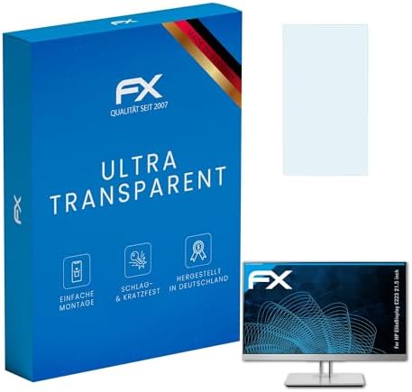 atFoliX Screen Protection Film compatible with HP EliteDisplay E223 21.5 inch Screen Protector, ultra-clear FX Protective Film