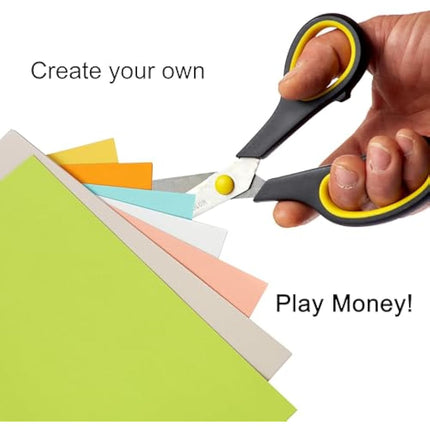 APOSTROPHE Games Create Your Own Opoly Board Game – Blank Game Board with Accessories, Blank Cards, Property Cards – 2+ Players, Ages 10+