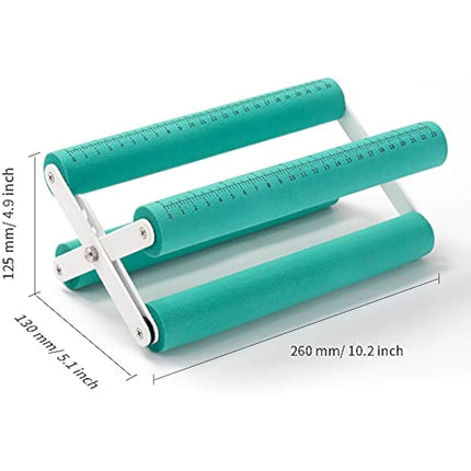 PYD Life Cup Tumbler Cradle Holder for Crafting Vinyl Application Mint Green with Foam Measurements 3 Adjustable Width for Tumblers Cups Mugs Bottles Epoxy Crafts