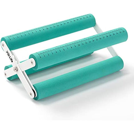 PYD Life Cup Tumbler Cradle Holder for Crafting Vinyl Application Mint Green with Foam Measurements 3 Adjustable Width for Tumblers Cups Mugs Bottles Epoxy Crafts