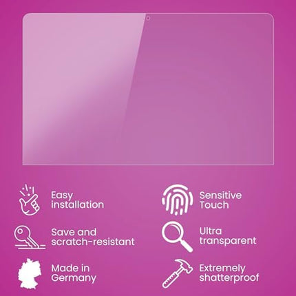 atFoliX Plastic Glass Protective Film compatible with Apple iMac 21,5 2019, 9H Hybrid-Glass FX Screen Protector