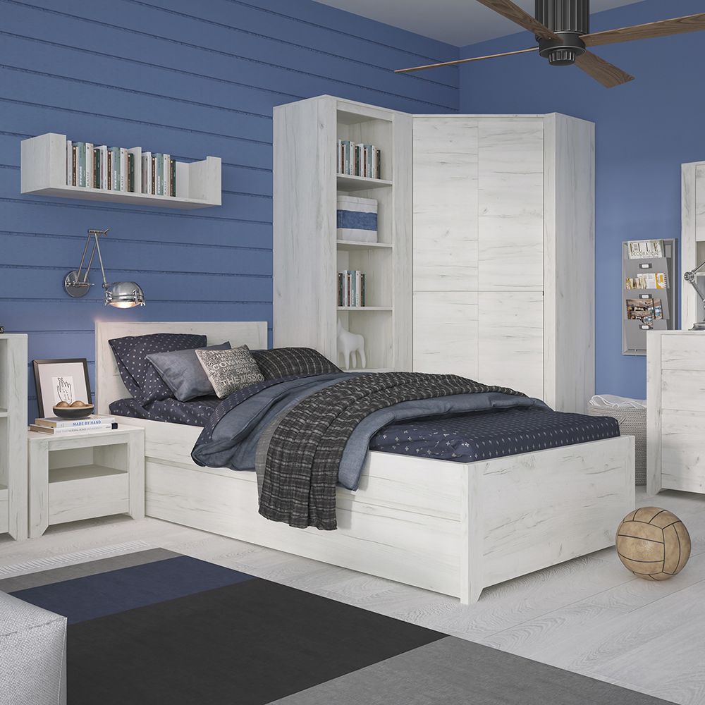 Angel Single Bed (Inc Slats & Mattress) Furniture To Go Ltd