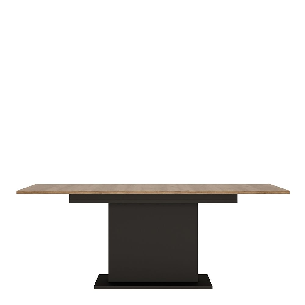 Brolo Extending Dining Table 160-200cm in Walnut and Dark Panel Finish Furniture To Go Ltd