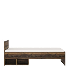 Brooklyn Small Single Bed 90cm in Walnut Furniture To Go Ltd