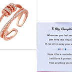 Rose Gold Ring and Card