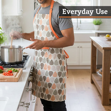Orange Leaf Apron