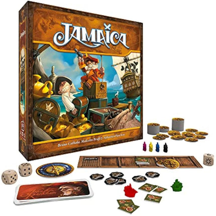 Asmodee Editions | Jamaica 2nd Edition | Board Game | Ages 8+ | 2-6 Players | 30-60 Minutes Playing Time Various, ASMSCJCA03EN
