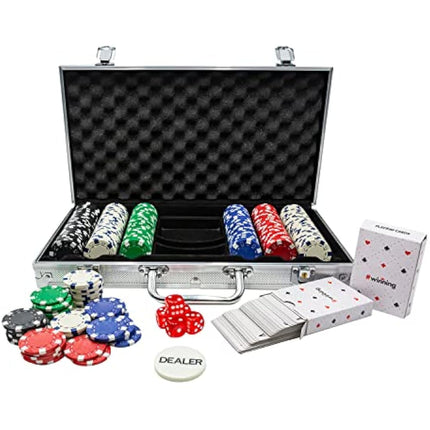 #winning 300 Piece Poker Set including Chips - Professional Edition