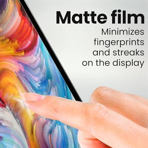 atFoliX Screen Protector compatible with HP EliteDisplay E222 21.5 inch Screen Protection Film, anti-reflective and shock-absorbing FX Protector Film