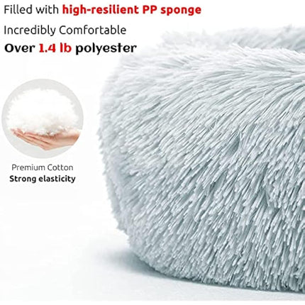 ANWA Dog Sofa Bed Cover - Soft Plush Furniture Protector Mat for Dogs, Washable Couch Cushion With 40'' x 40'' x 6'' Dimensions