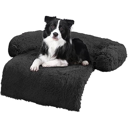 ANWA Dog Sofa Bed Cover - Plush Mat for Dog Furniture and Couch Protection - Soft Washable Bed Mat for Dogs - 40" x 40" x 6"