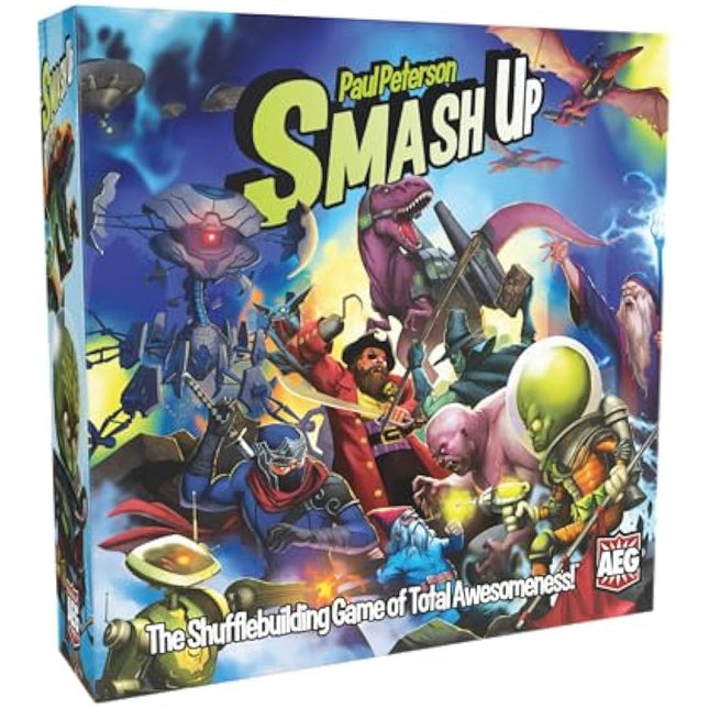 Alderac Entertainment Group | Smash Up | Card Game for 2 tot 4 Players in English | Base Game | Ages 12+