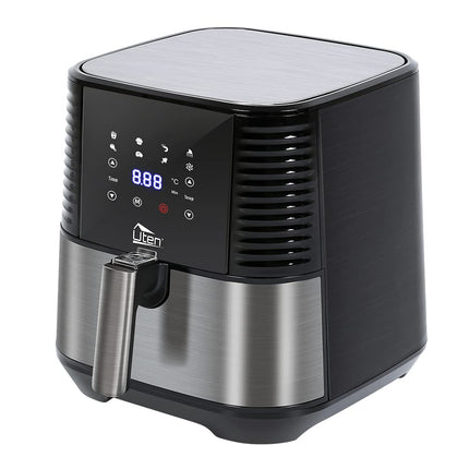 Air Fryer, Uten 5.5L Oil Free Air Fryers Oven for Home Use, LED Screen with Digital Display, Timer and Fully Adjustable Temperature Control for