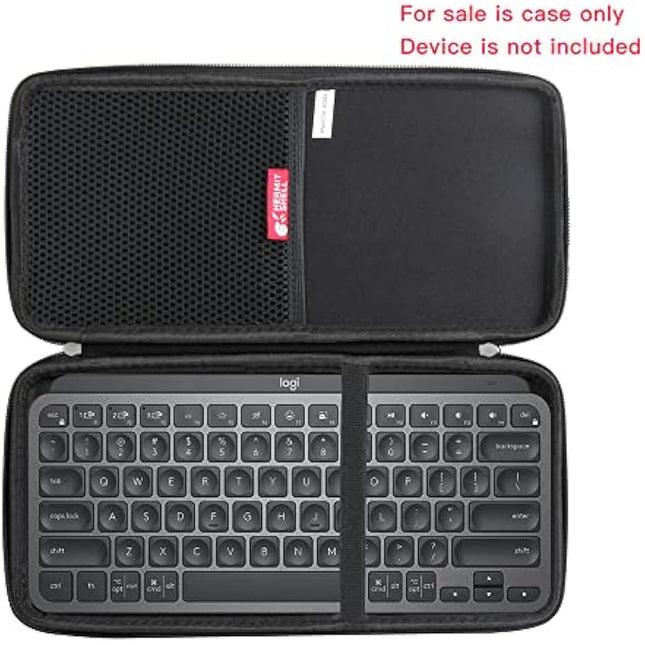 Hermitshell Hard Travel Case for Logitech MX Keys Mini Minimalist Wireless Illuminated Keyboard (Black)
