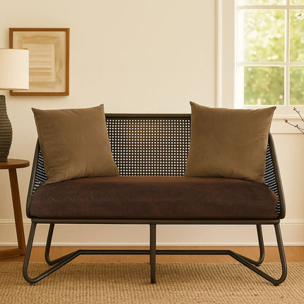 2 Seater Sofa With Curved Legs, New Foundry