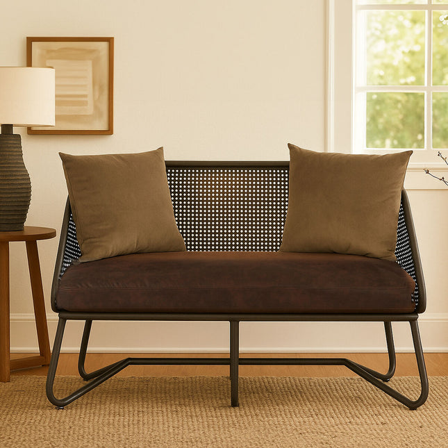 2 Seater Sofa With Curved Legs, New Foundry